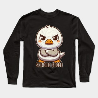 Serious Goose Long Sleeve T-Shirt